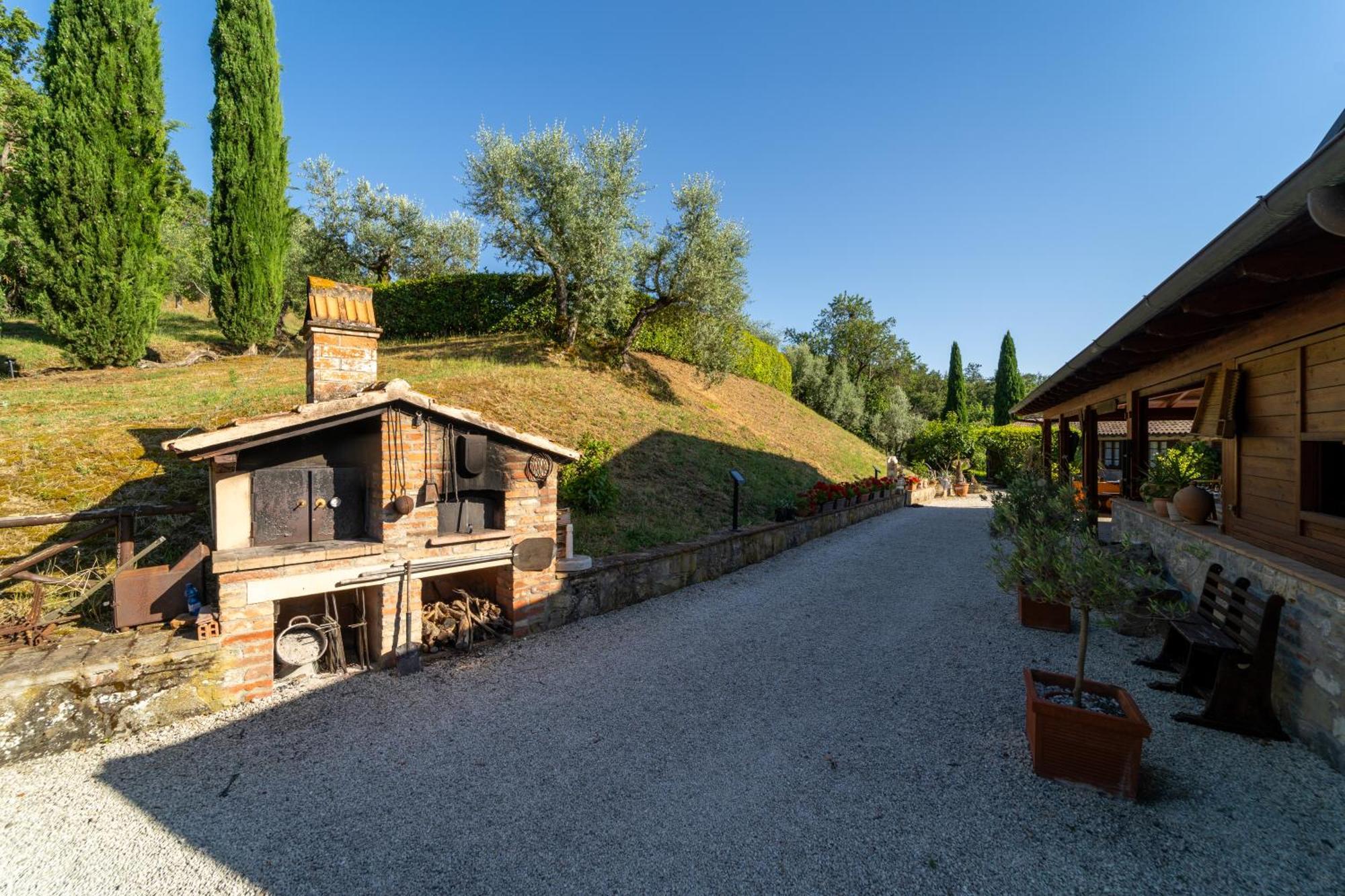 Residenza Cerreto-Casalini Apartman Panicale Kültér fotó