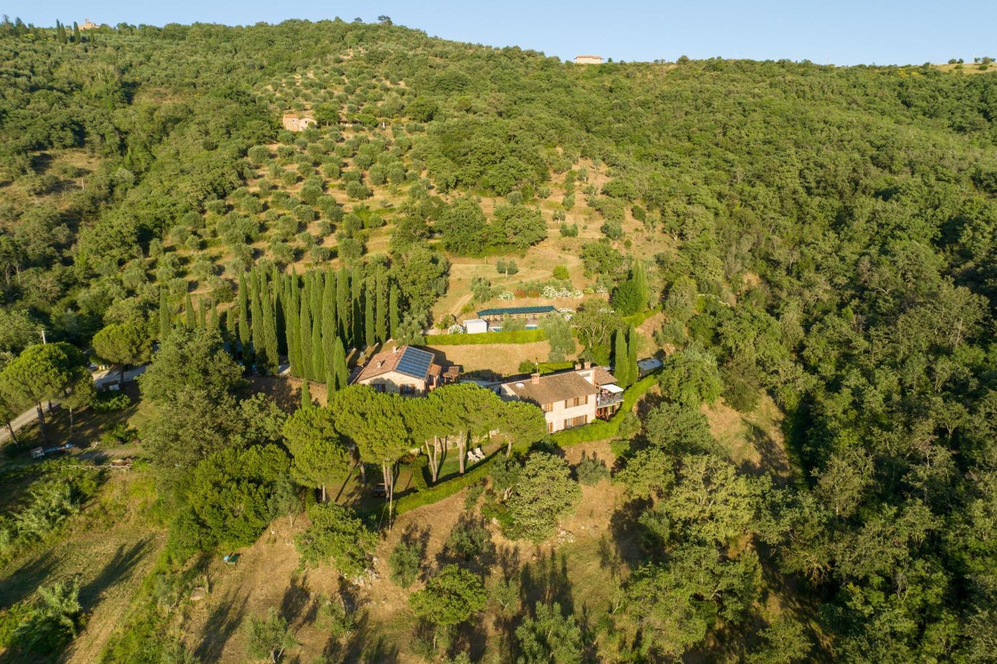 Residenza Cerreto-Casalini Apartman Panicale Kültér fotó